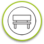 Park Bench icon, representing the Park Bench: Holistic care area, within the PPF support space