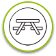 Picnic Bench icon, representing the Picnic Area: Diet and nutrition information, within the PPF support space