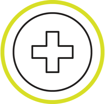 Medical cross icon, representing your medical conditions and medications you're taking